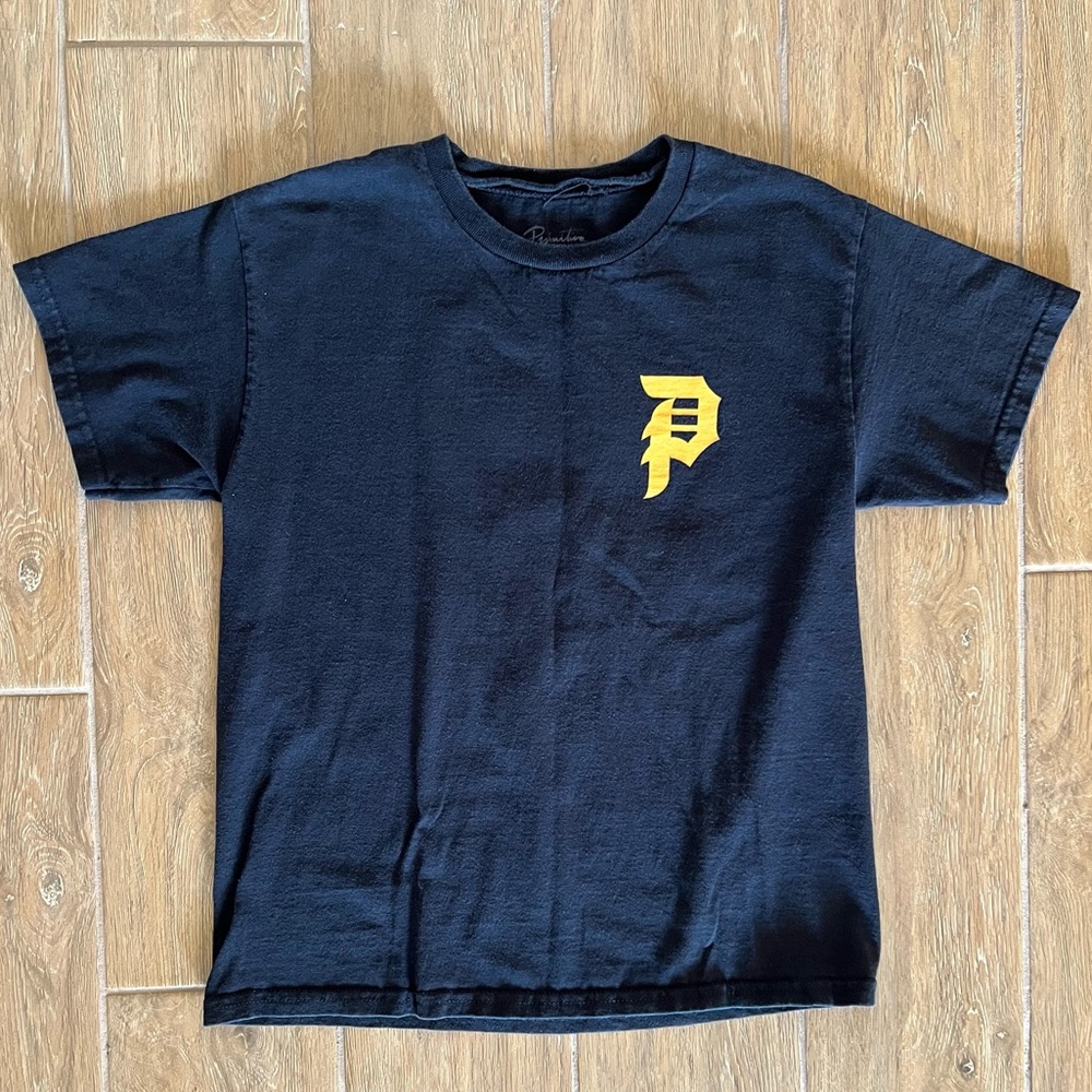 Primitive Black T-Shirt with Yellow Logo (Bundle & Save)